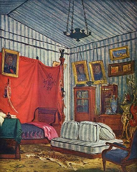 Eugene Delacroix Schlafgemach des Grafen de Mornay China oil painting art